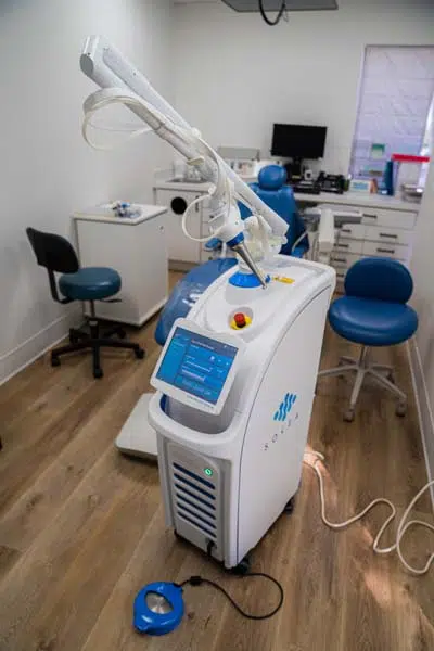 laser dentistry machine used at North Texas Smiles in Fort Worth, TX